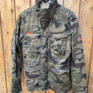 Superdry Rookie Edition Military Camouflage Jacket